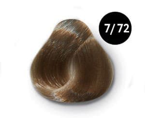 OLLIN performance 7/72 русый коричнево-фиолетовый 60мл перманентная крем-краска для волос